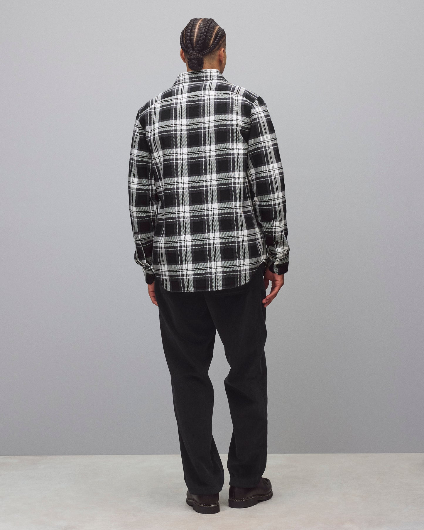 Cotton Plaid Union Standard Shirt