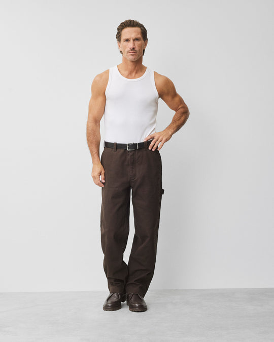 Cotton Rib Slim Tank Top