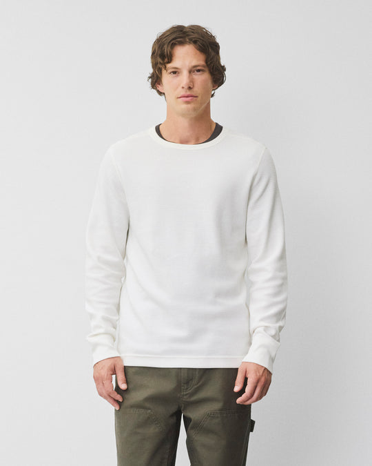 Lightweight Waffle Standard Long Sleeve