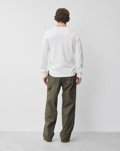Lightweight Waffle Standard Long Sleeve