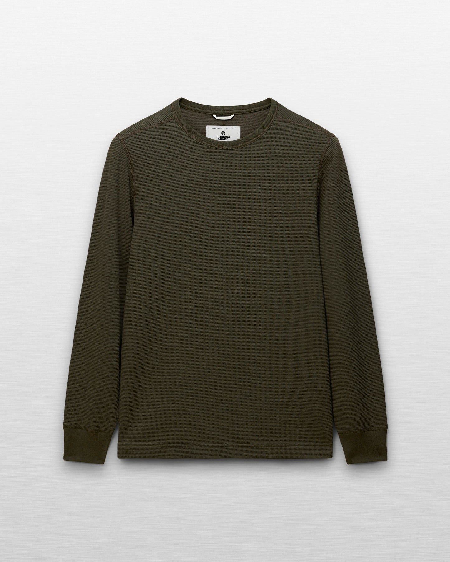 Lightweight Waffle Standard Long Sleeve