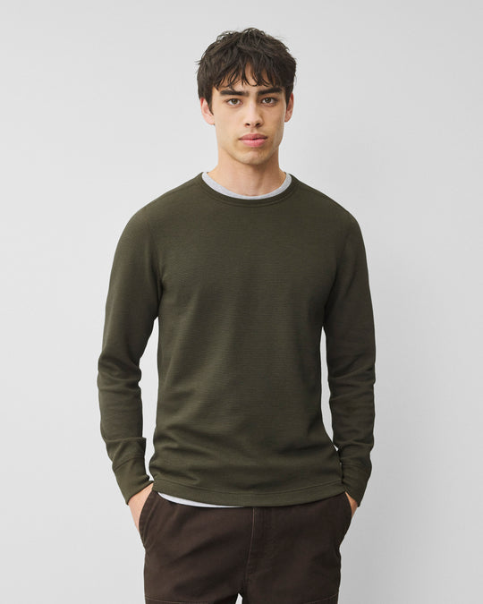 Lightweight Waffle Standard Long Sleeve