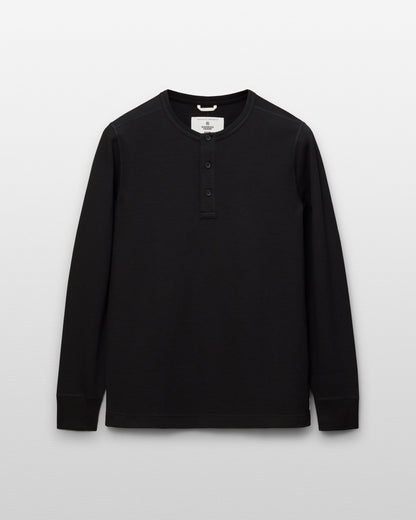 Lightweight Waffle Standard Henley