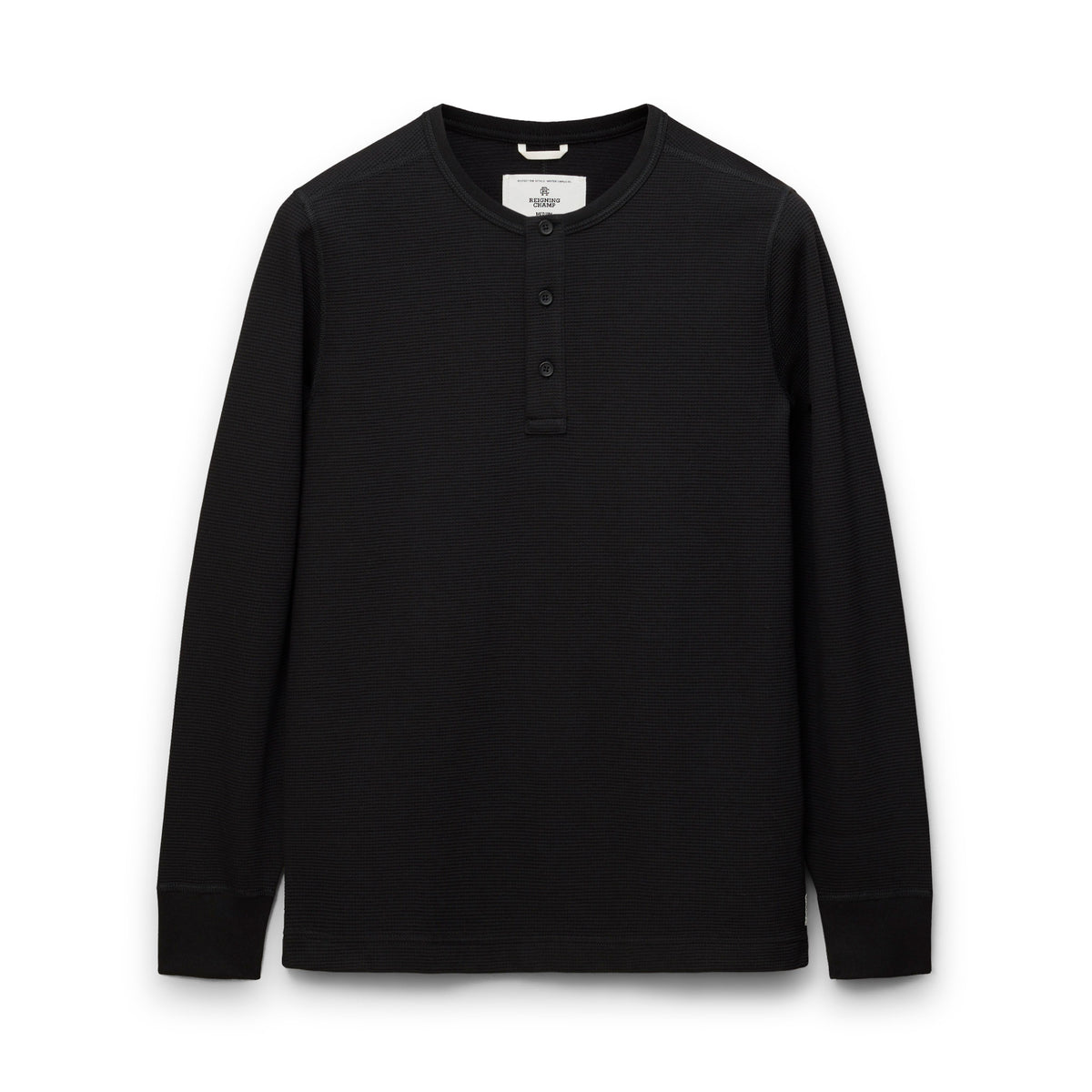 Lightweight Waffle Standard Henley