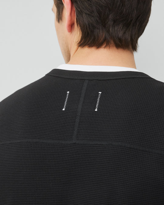 Lightweight Waffle Standard Henley