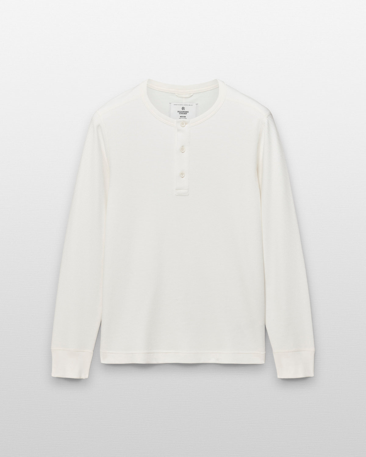 Lightweight Waffle Standard Henley