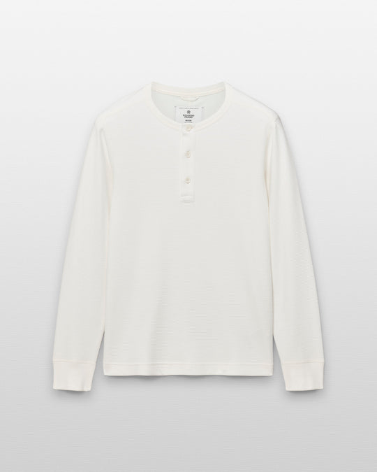 Lightweight Waffle Standard Henley