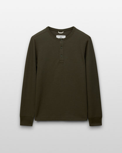 Lightweight Waffle Standard Henley