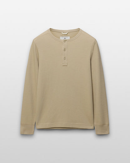 Lightweight Waffle Standard Henley