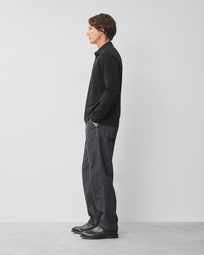 Cotton Interlock Standard Long Sleeve Polo