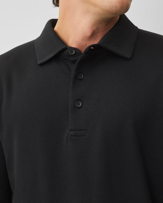 Cotton Interlock Standard Long Sleeve Polo
