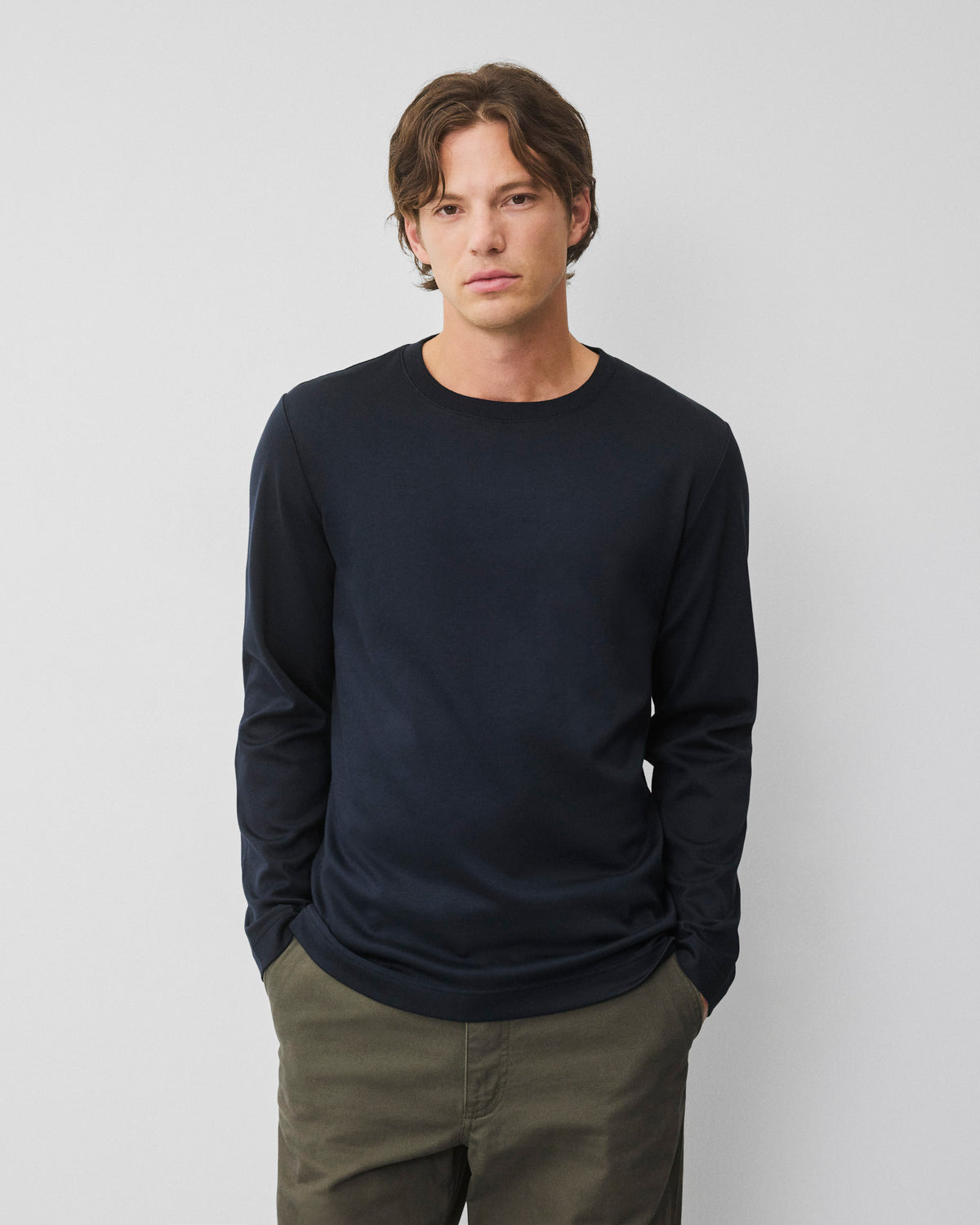 Cotton Interlock Standard Longsleeve