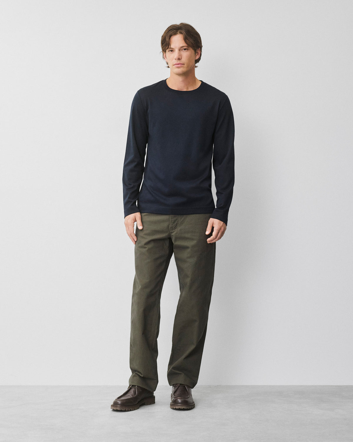 Cotton Interlock Standard Longsleeve