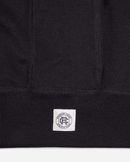 Midweight Terry Standard Button Mockneck