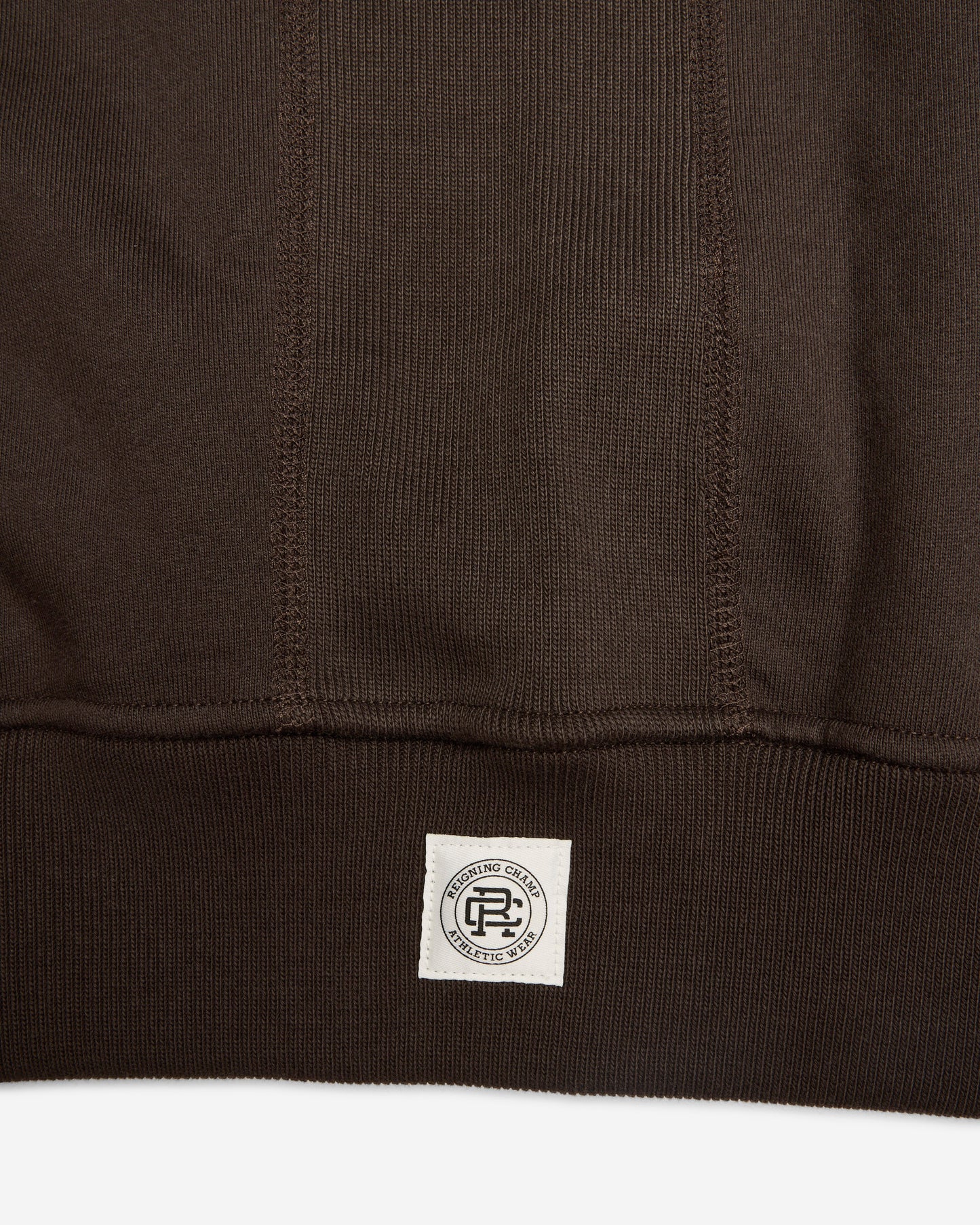 Midweight Terry Standard Button Mockneck