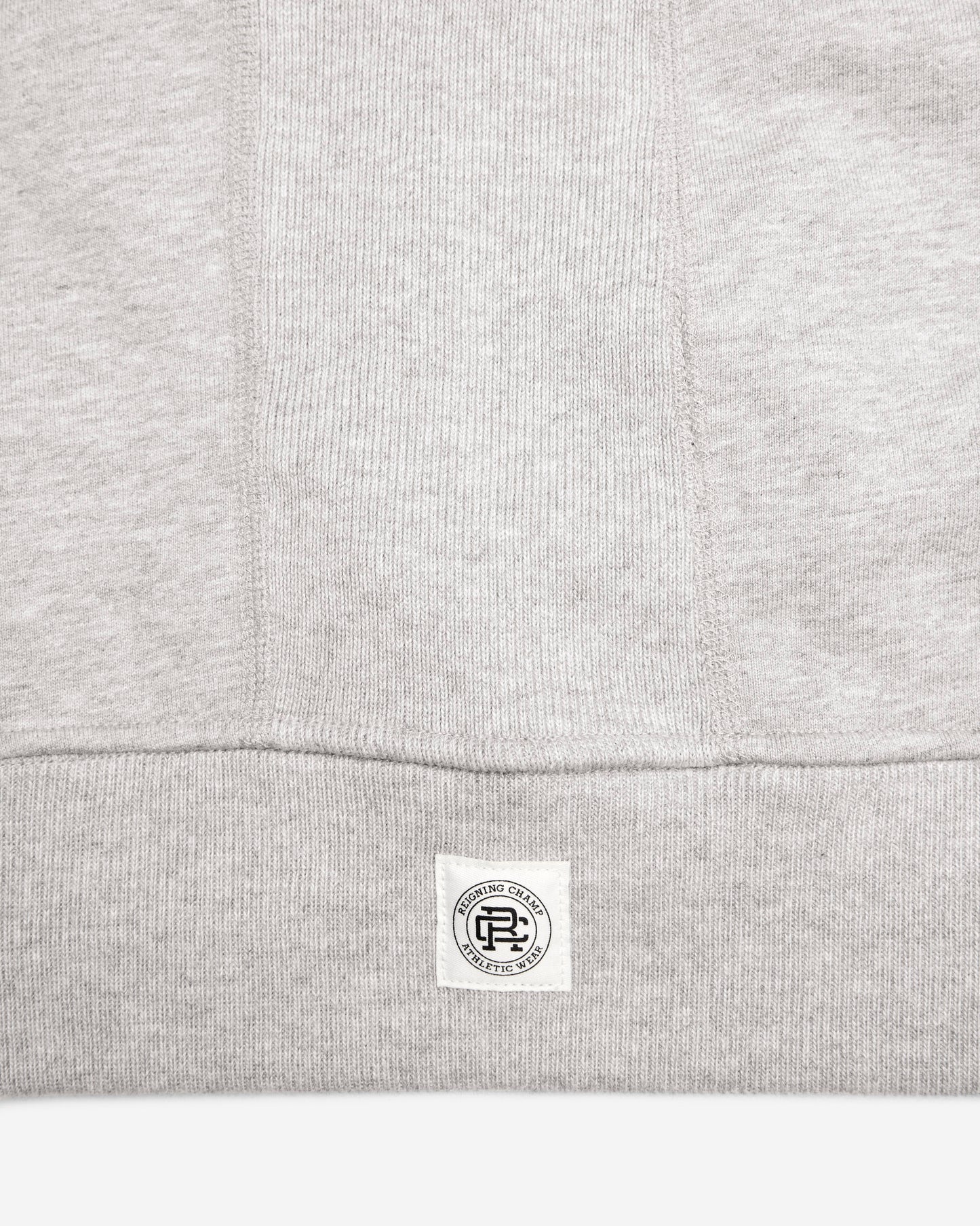Midweight Terry Standard Button Mockneck
