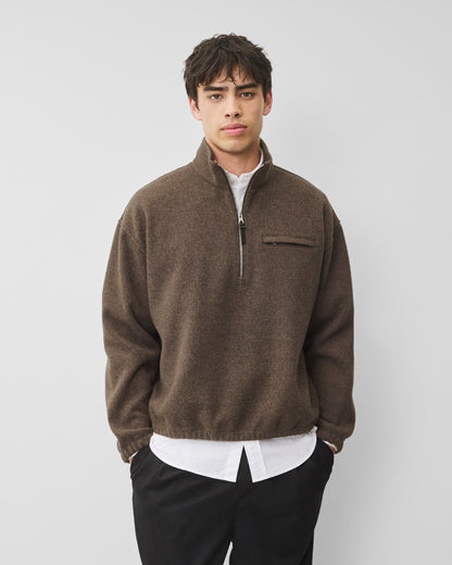 Wool Fleece Ridge Half Zip