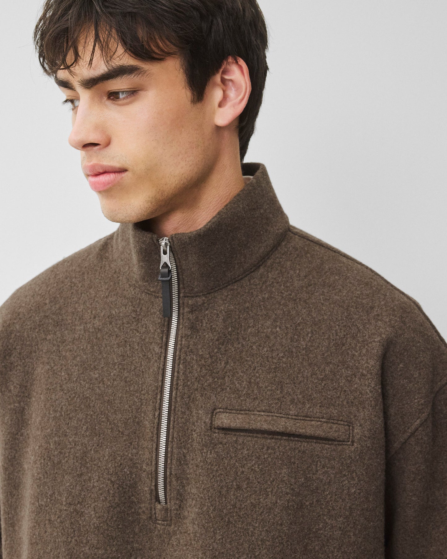 Wool Fleece Ridge Half Zip