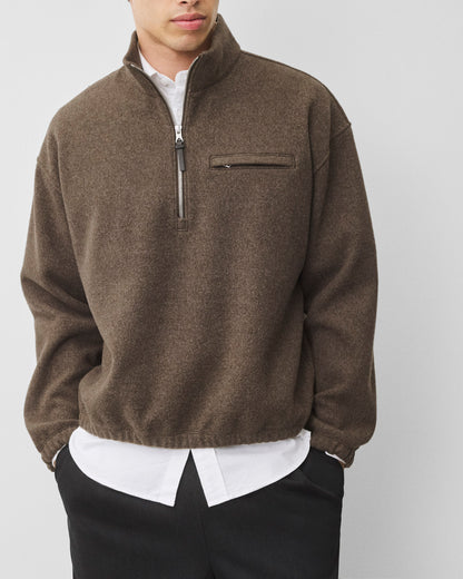 Wool Fleece Ridge Half Zip