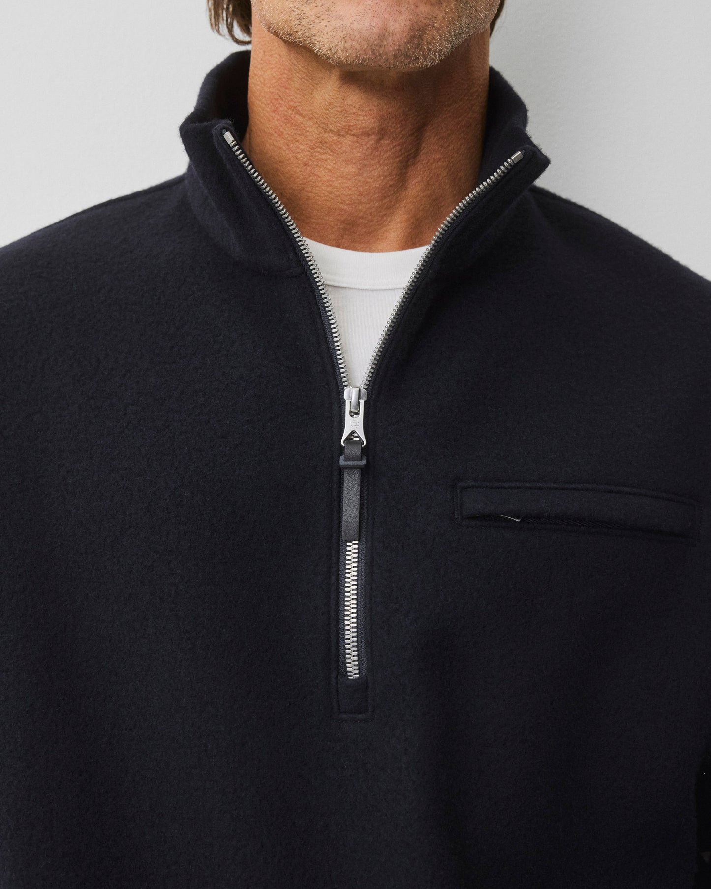 Wool Fleece Ridge Half Zip