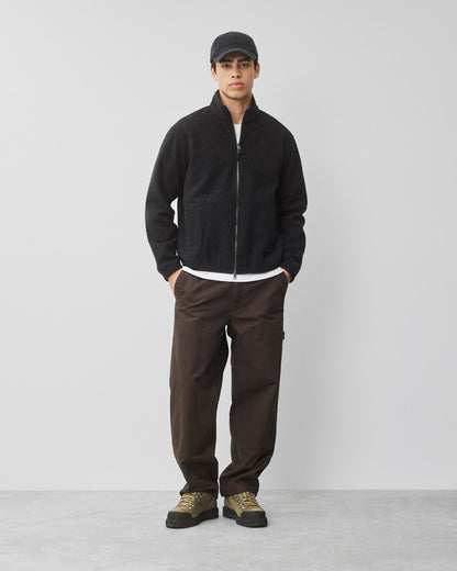Wool Fleece Ridge Zip Jacket