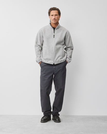Wool Fleece Ridge Zip Jacket