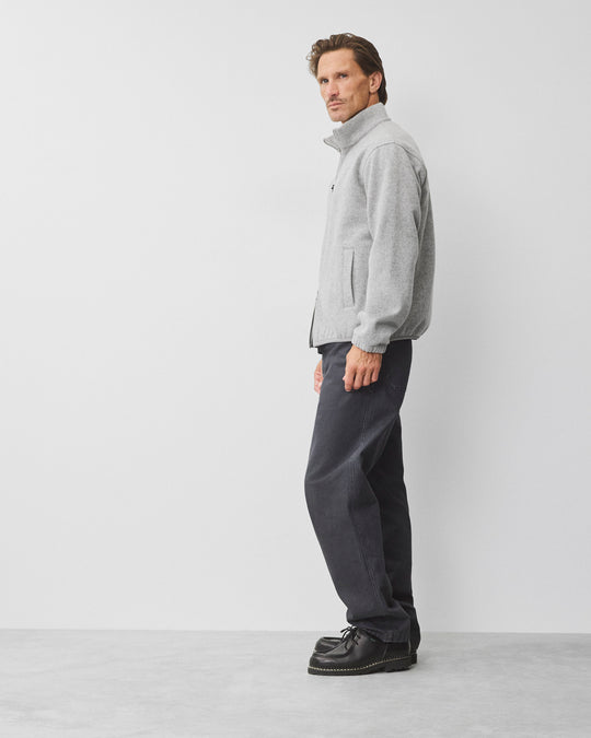 Wool Fleece Ridge Zip Jacket