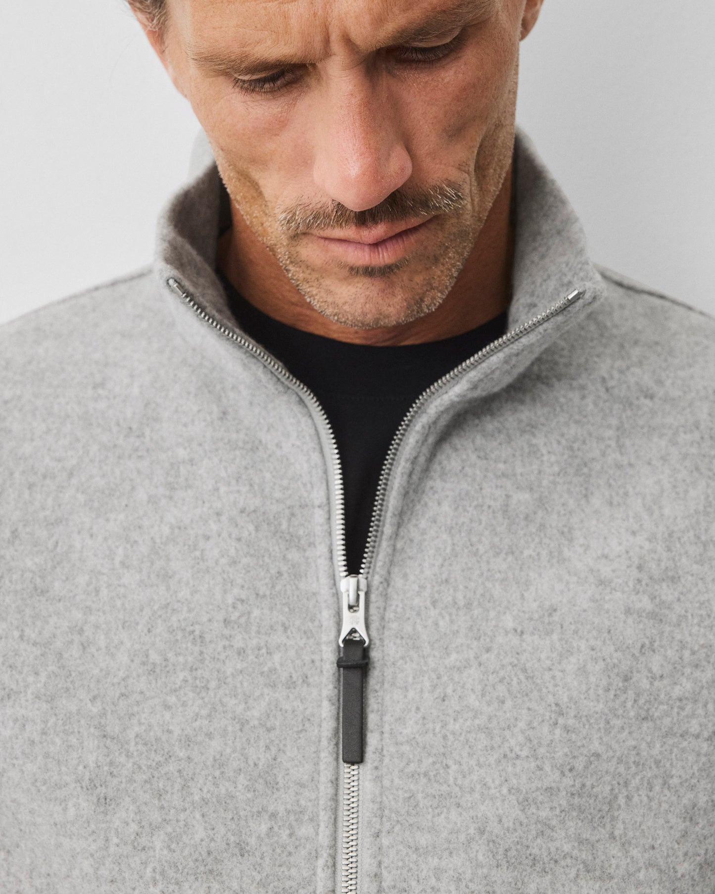 Wool Fleece Ridge Zip Jacket
