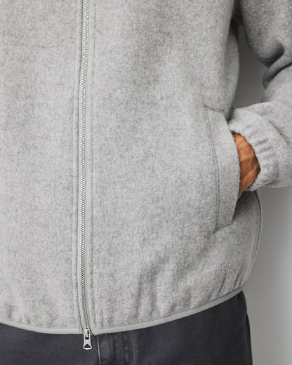 Wool Fleece Ridge Zip Jacket