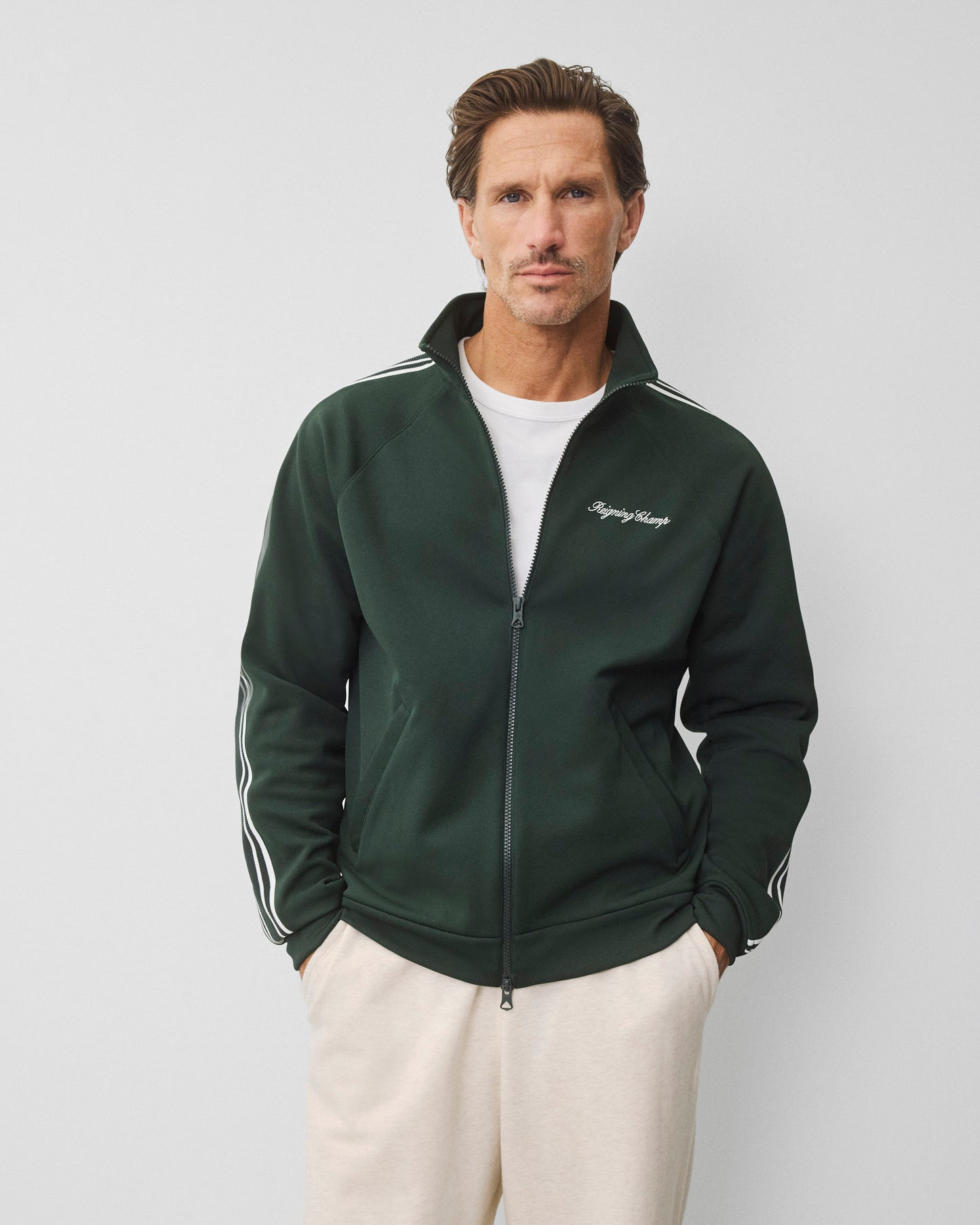 Poly Pique Campo Standard Track Jacket