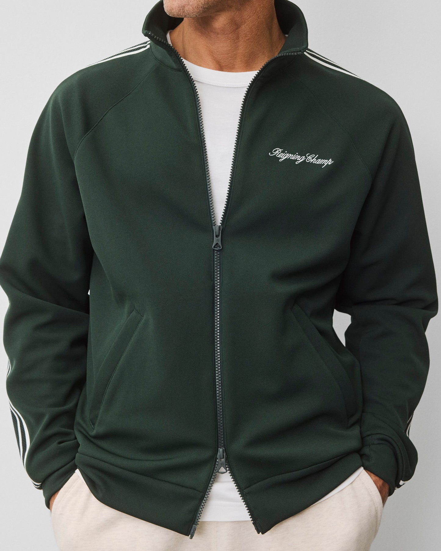 Poly Pique Campo Standard Track Jacket