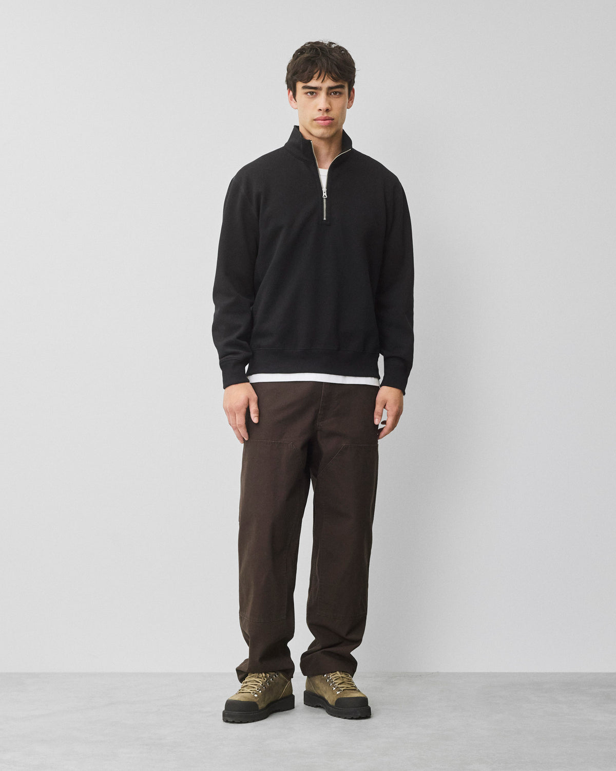 Brushed Fleece Standard Quarter Zip