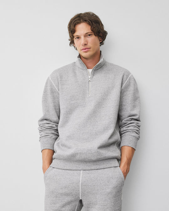 Brushed Fleece Standard Quarter Zip