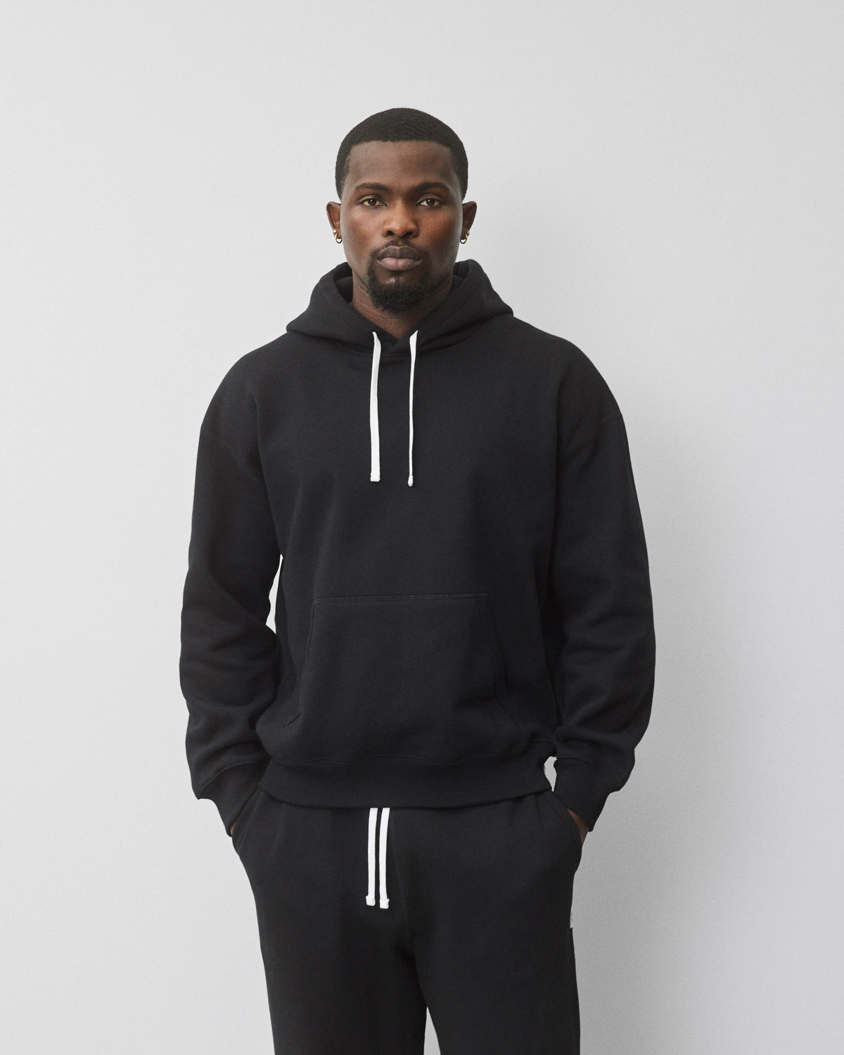 Brushed Fleece Relaxed Hoodie