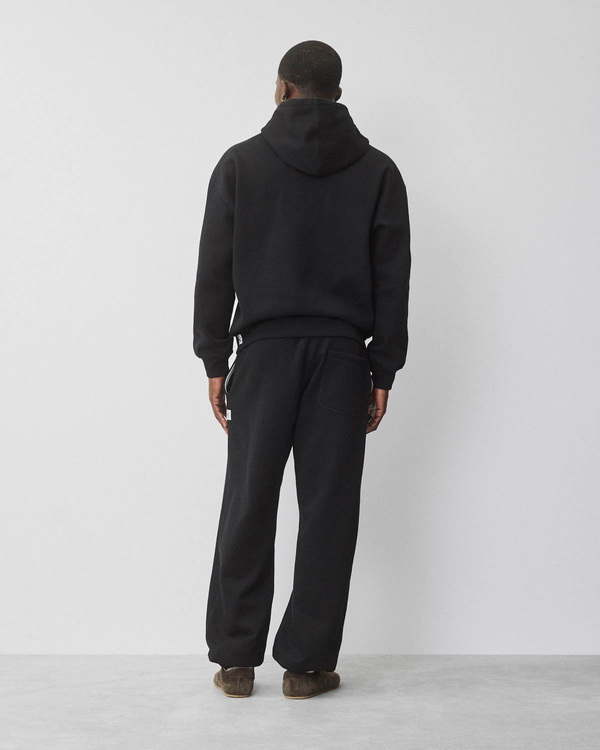 Brushed Fleece Relaxed Hoodie