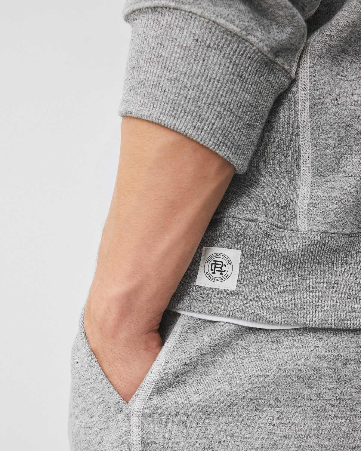 Brushed Fleece Relaxed Hoodie