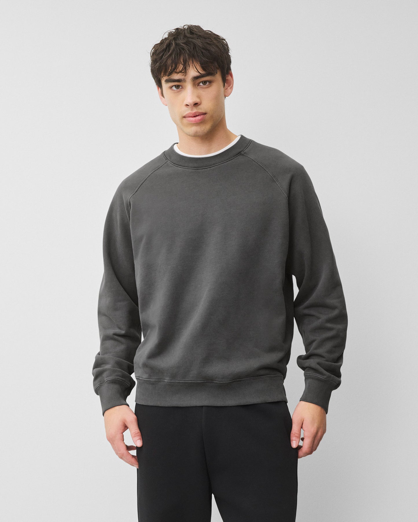 Midweight Terry Fadeaway Standard Crewneck
