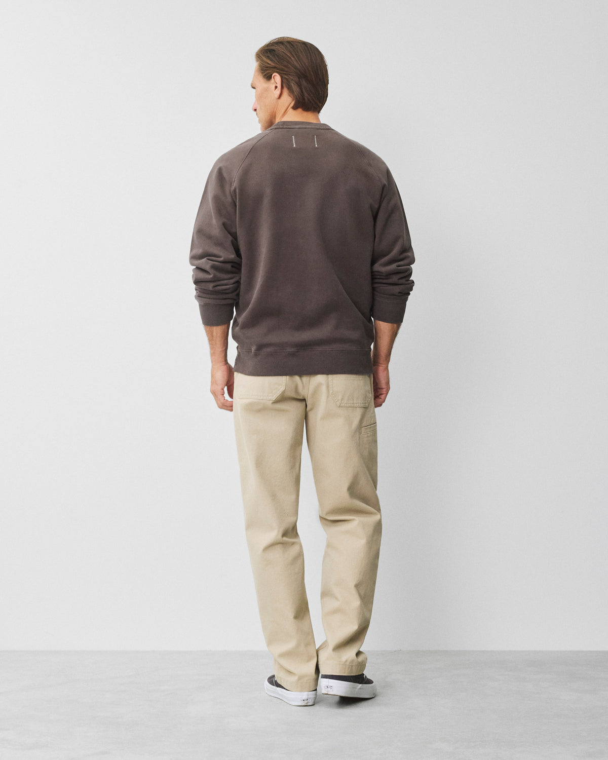 Midweight Terry Fadeaway Standard Crewneck