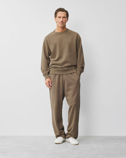 Midweight Terry Fadeaway Standard Crewneck