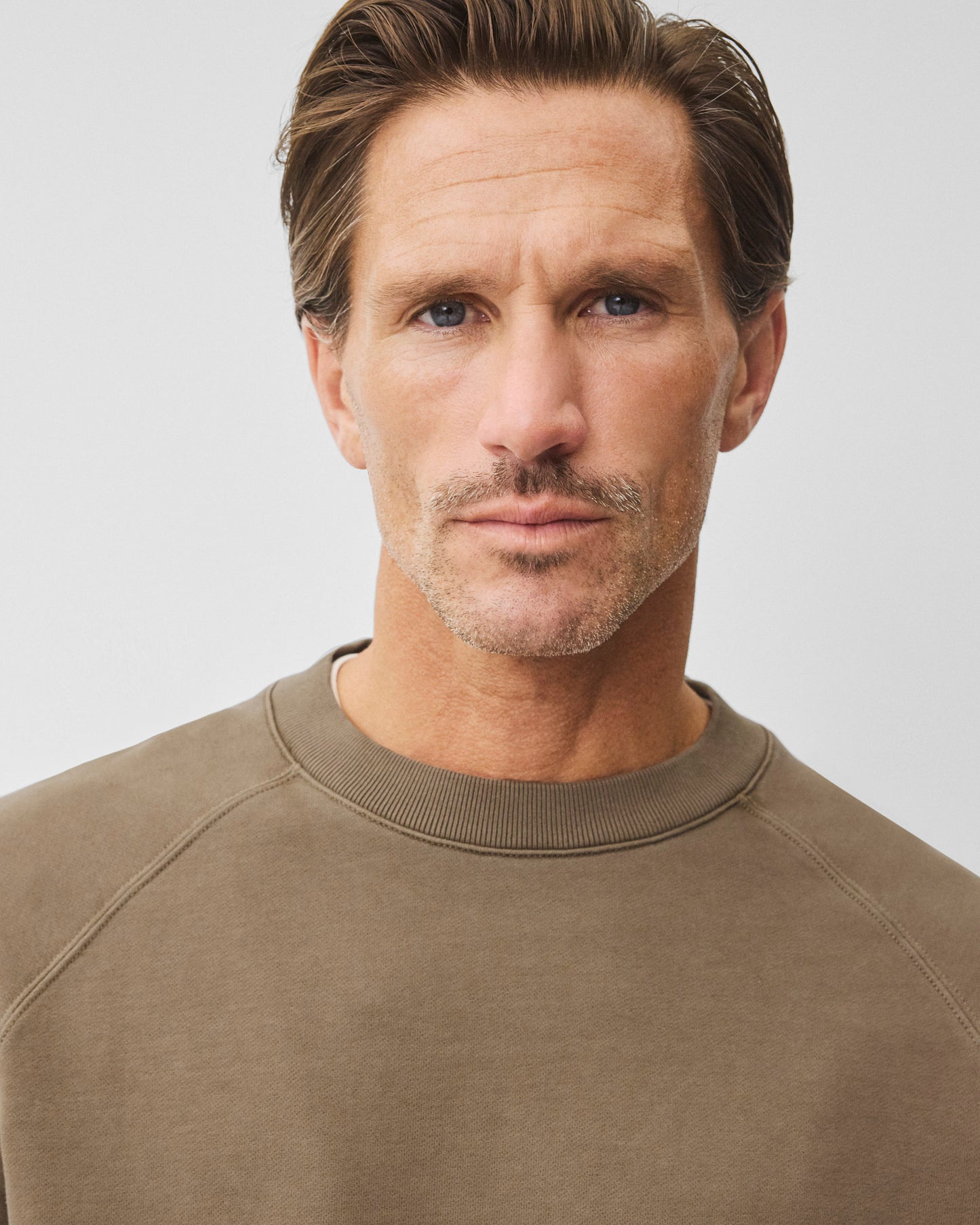 Midweight Terry Fadeaway Standard Crewneck
