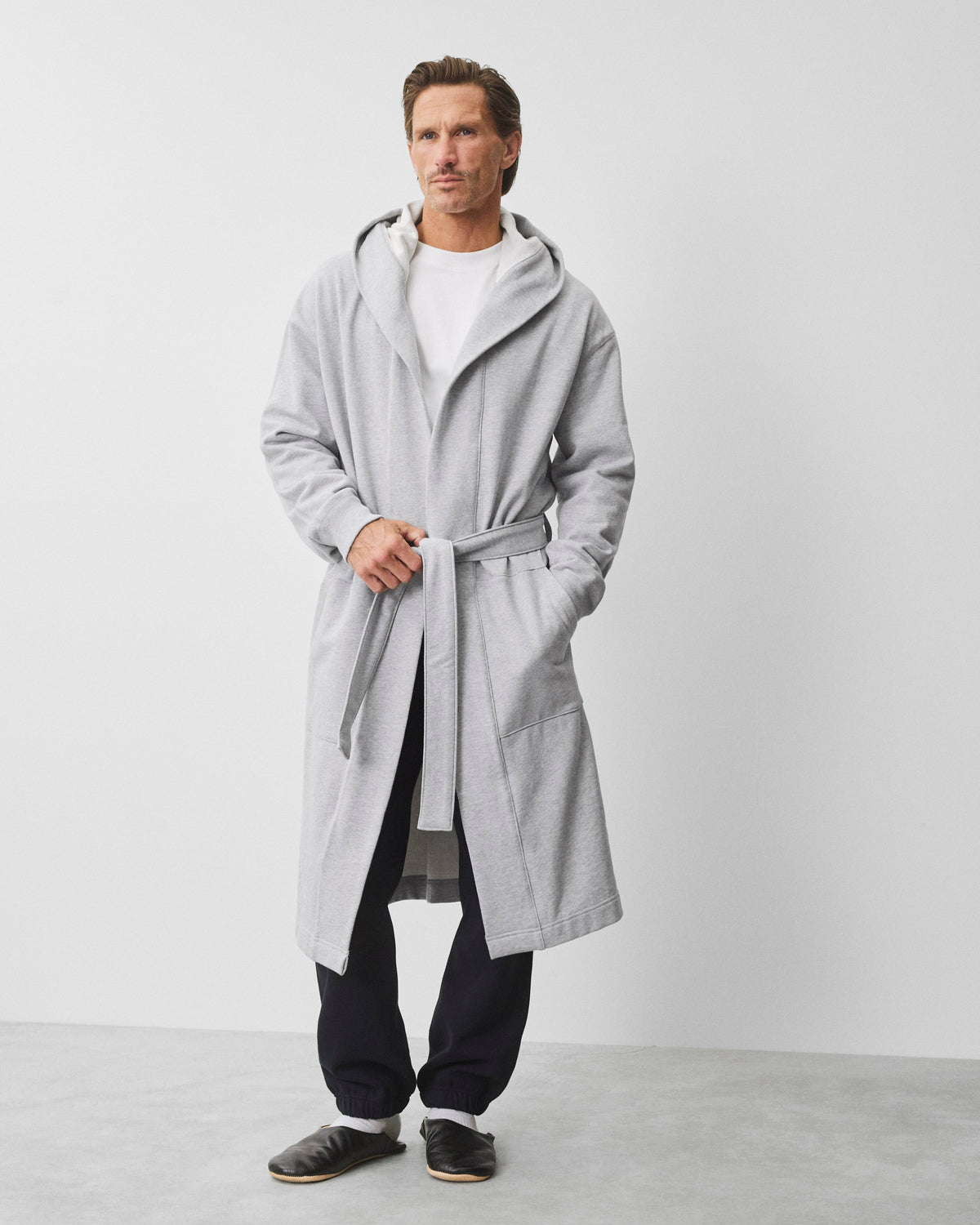 Midweight Terry Hooded Robe