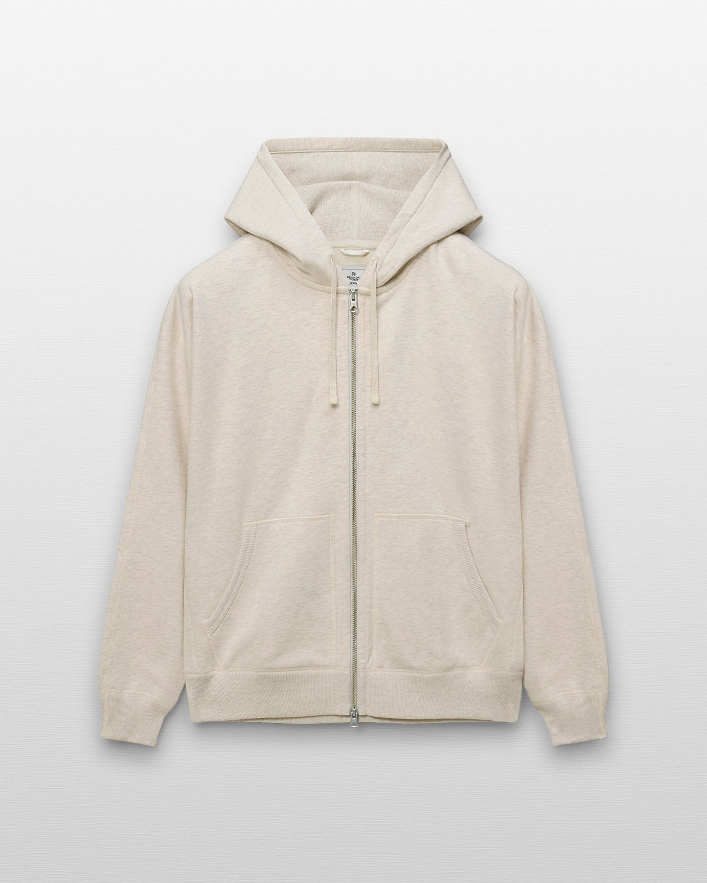 Midweight Terry Relaxed Zip Hoodie