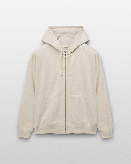 Midweight Terry Relaxed Zip Hoodie