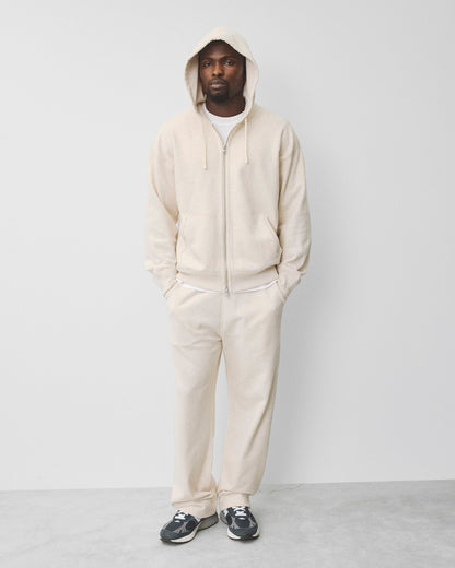Midweight Terry Relaxed Zip Hoodie