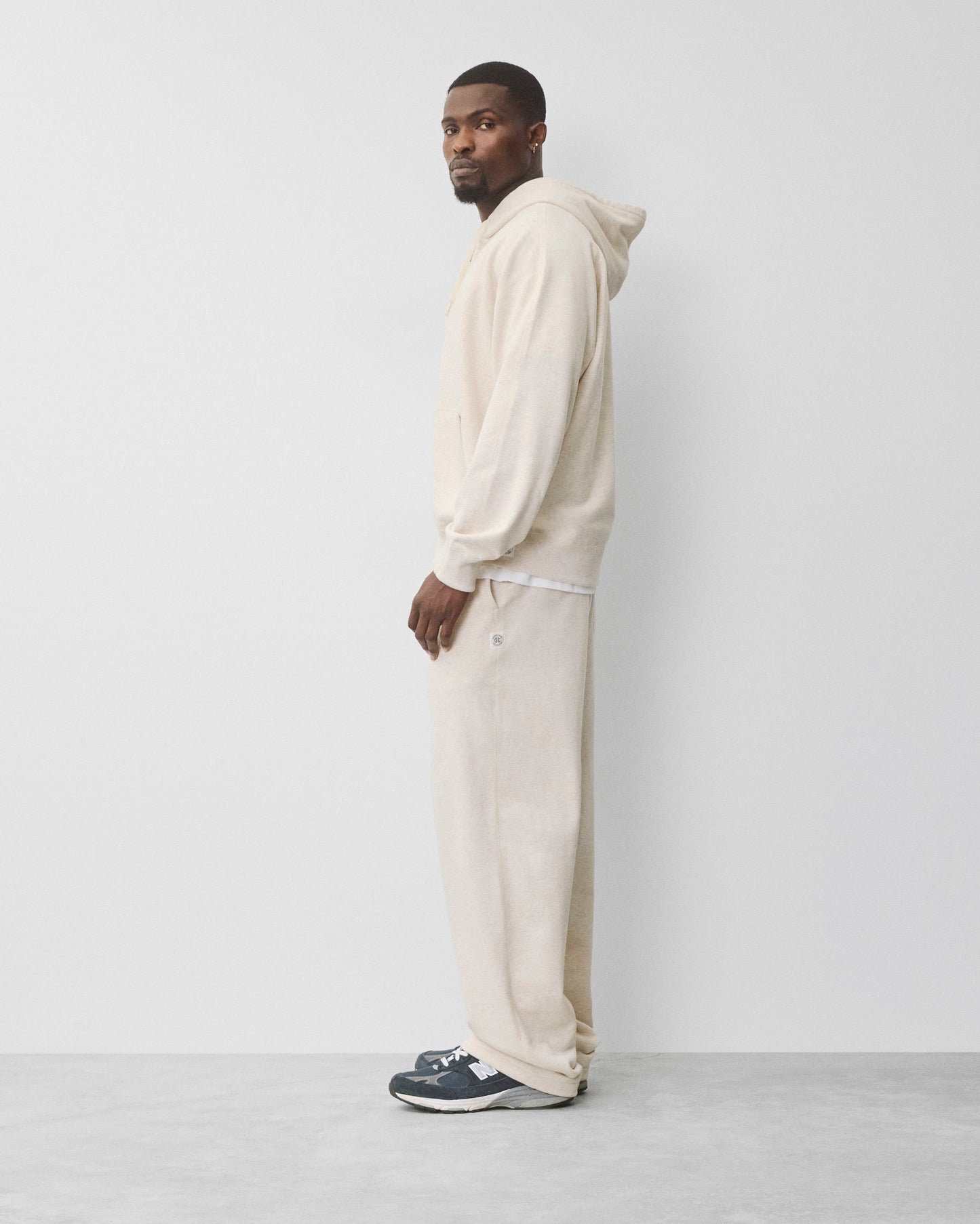 Midweight Terry Relaxed Zip Hoodie