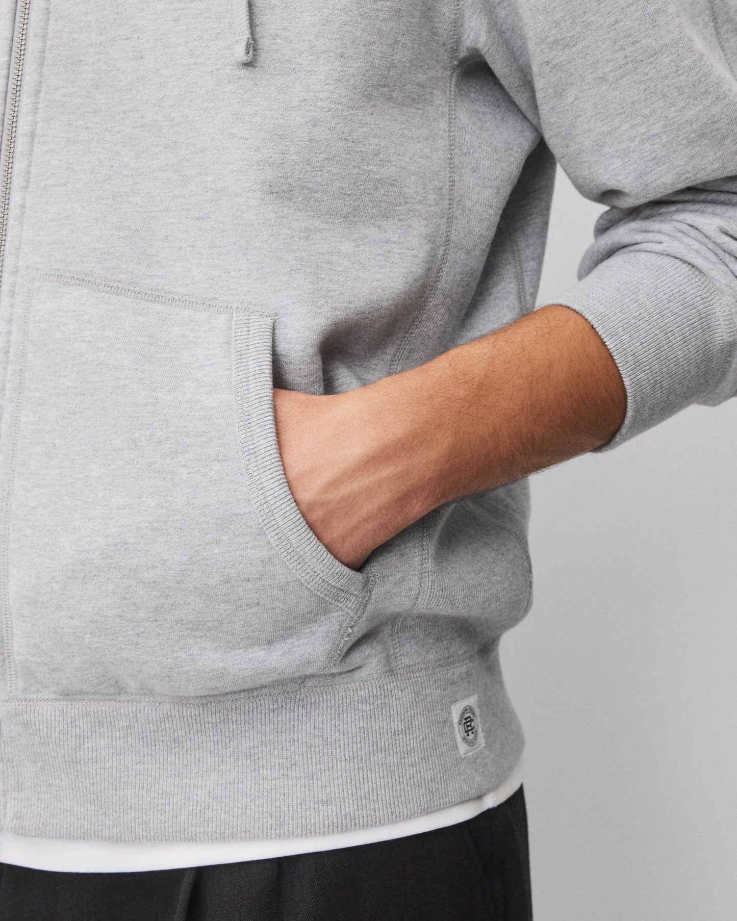 Midweight Terry Standard Zip Hoodie