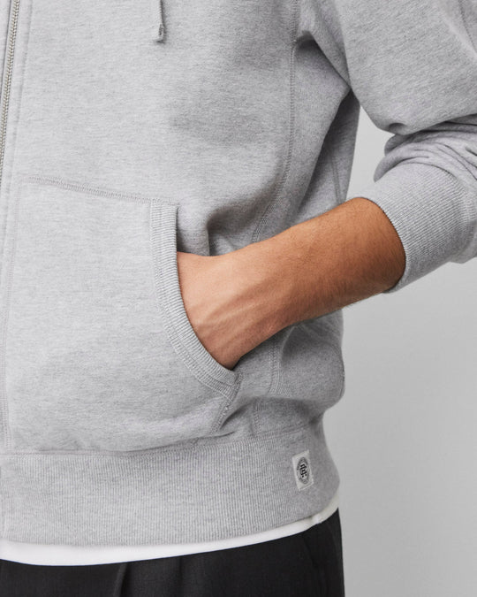 Midweight Terry Standard Zip Hoodie