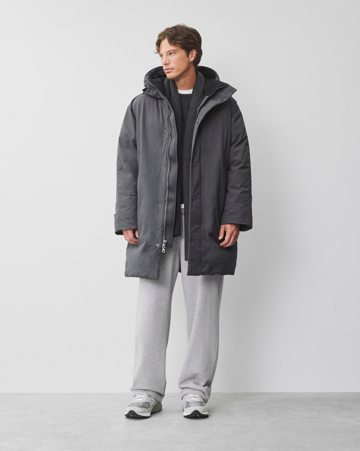 Tech Nylon Sideline Down Parka
