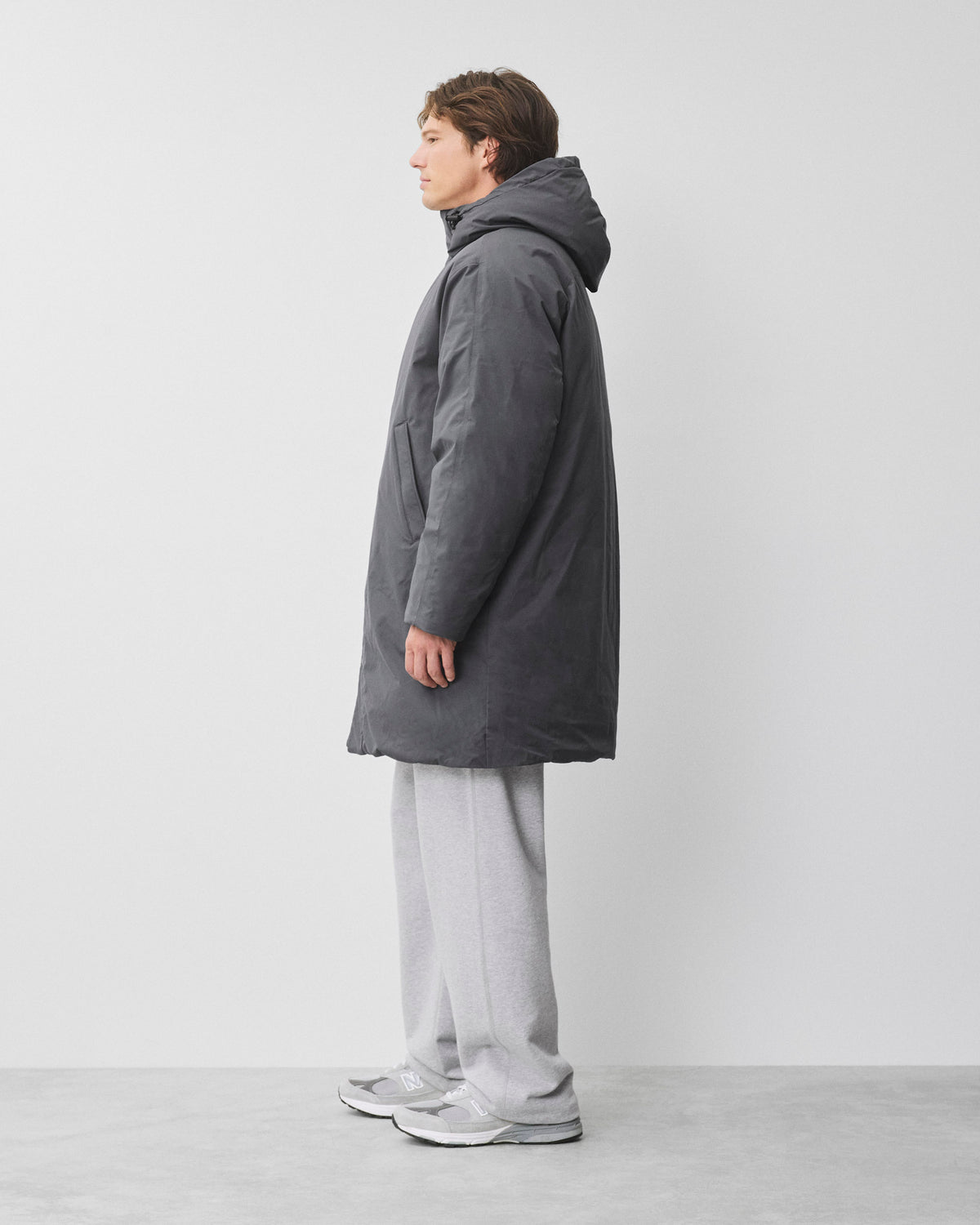 Tech Nylon Sideline Down Parka