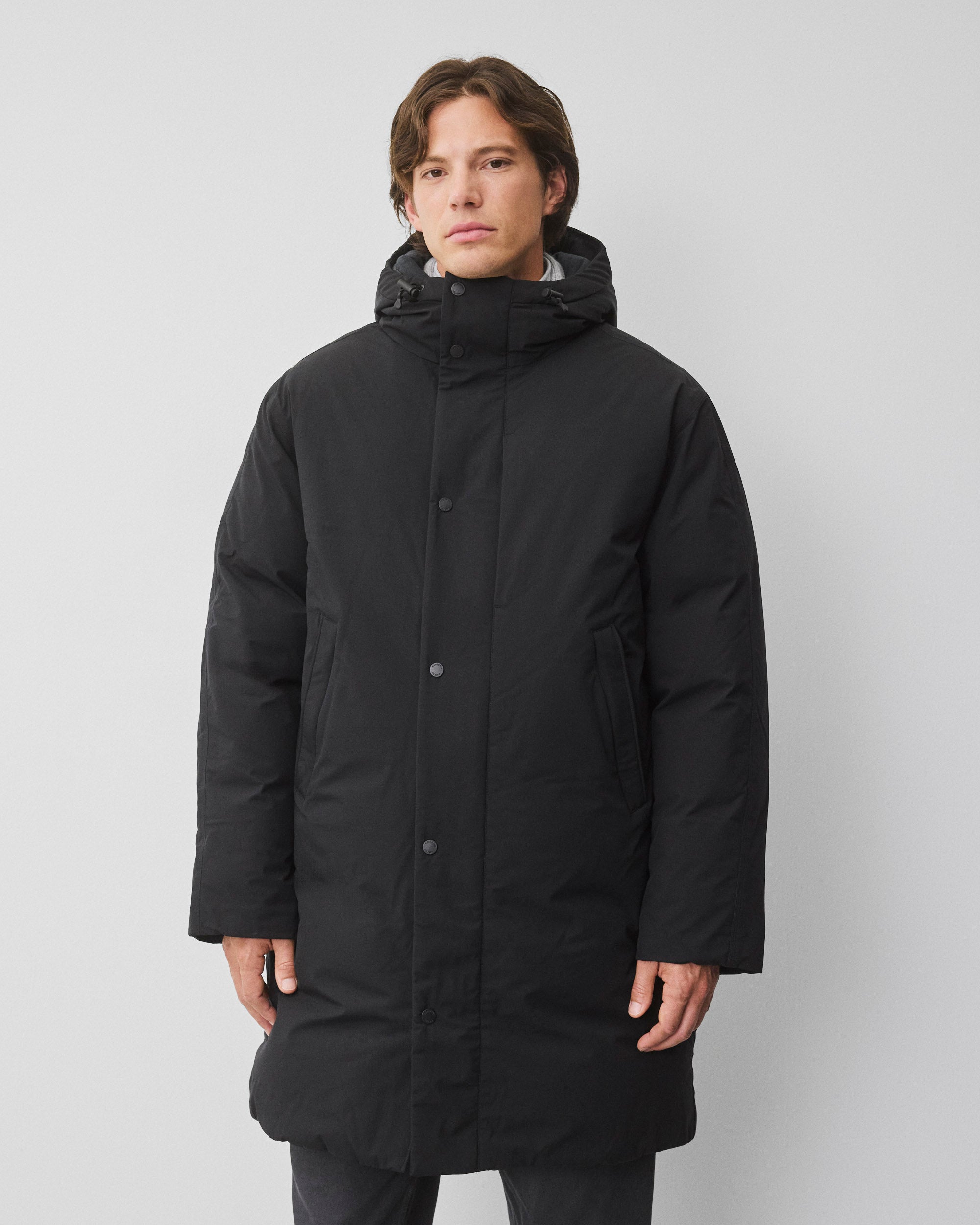 Reigning champ コート ロング　フード Tech Nylon Sideline Down Parka | Reigning Champ